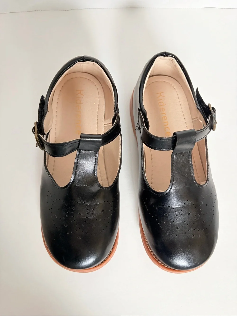 Mary Jane Dress Shoes School Uniform Round Toe Classic Black Girls Kids Size 1